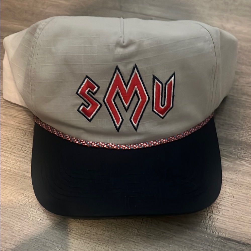 SMU Embroidered Two-Tone Cap